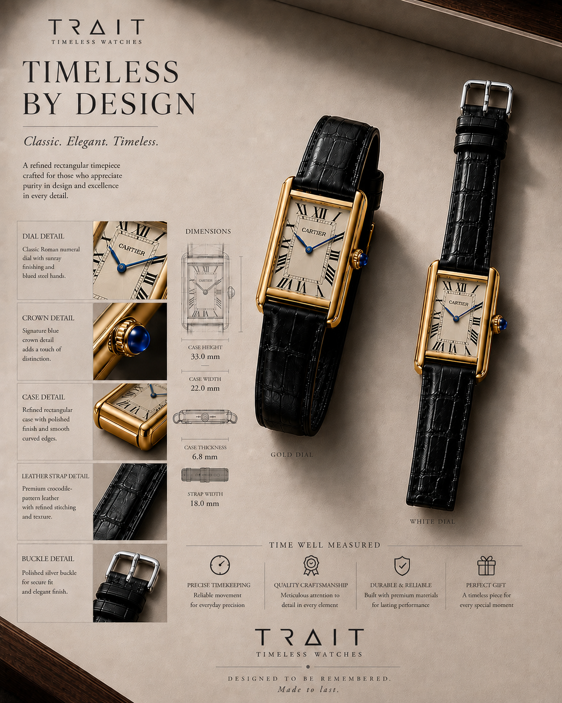 ƬᏒΔꀤƬ gold collection craftsmanship